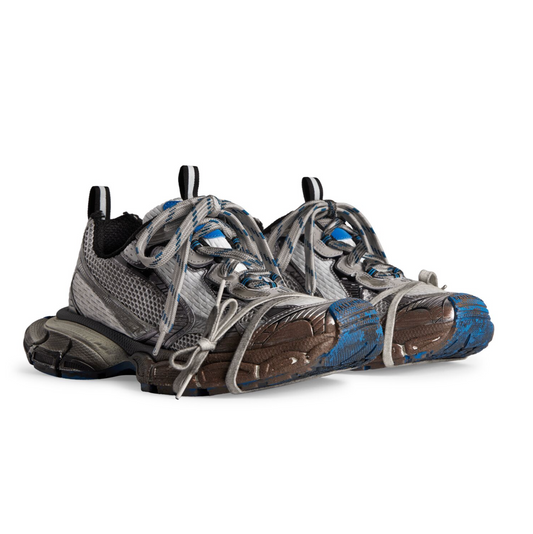 3XL TRAINERS WORN-OUT - DARK GREY