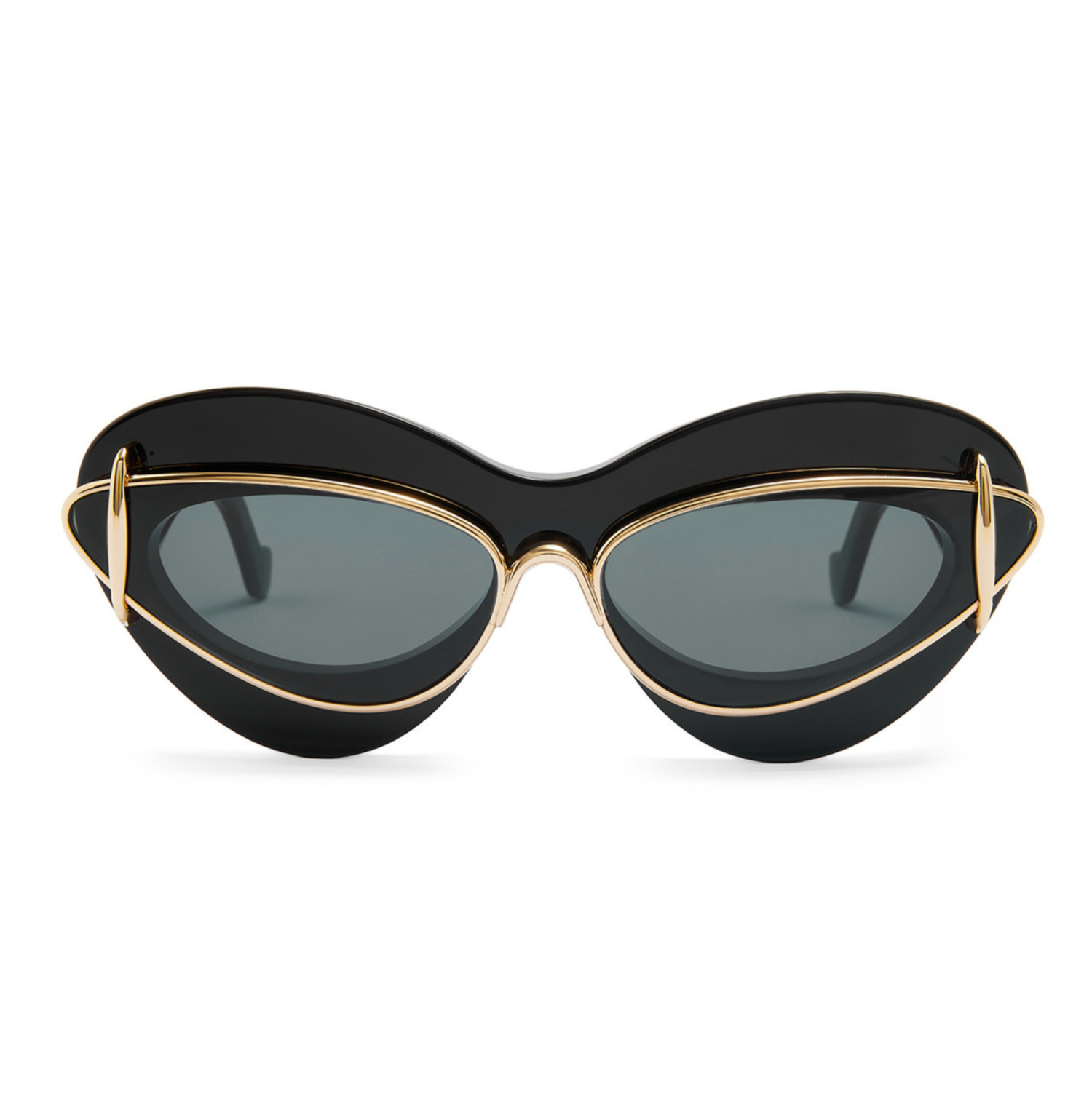 Double frame sunglasses hot sale