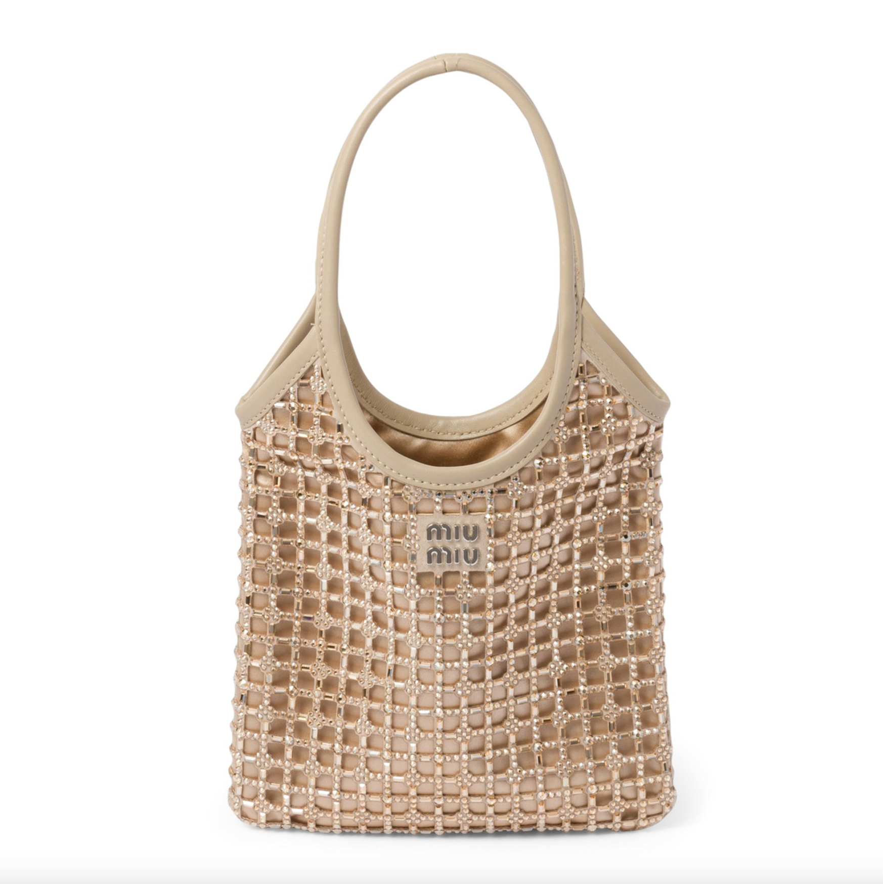 Miu miu gold bag sales