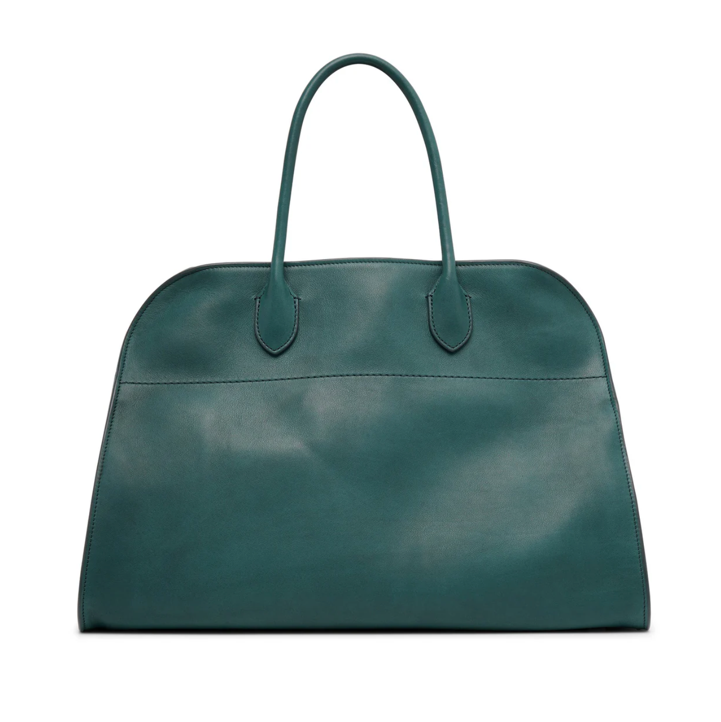 MARGAUX 15 SOFT LEATHER TOTE GREEN