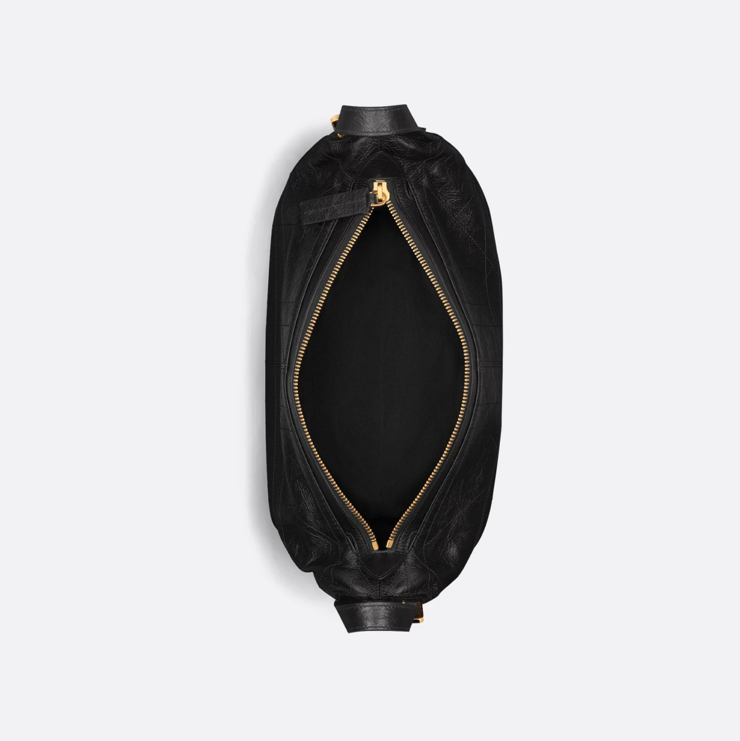 D-JOURNEY MEDIUM BAG - BLACK FLAT MACROCANNAGE