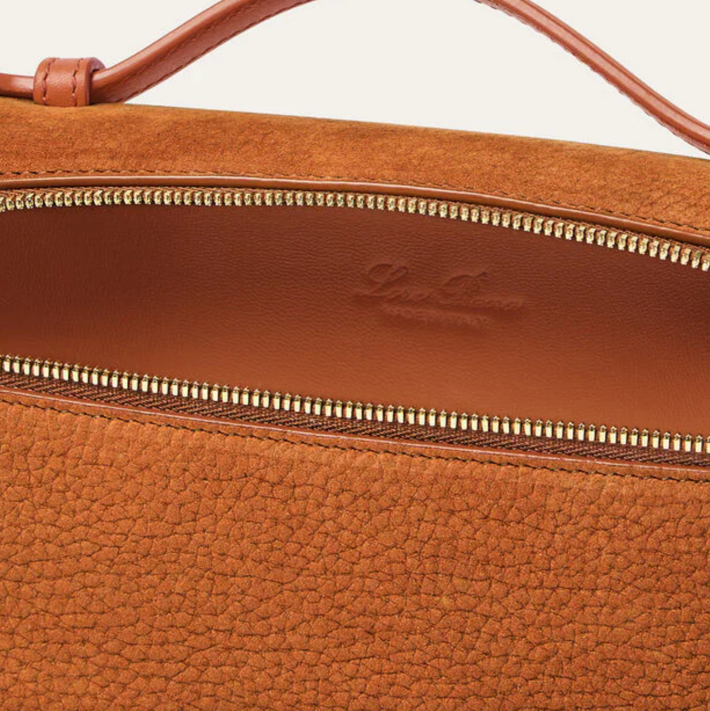 EXTRA POCKET L19 CALFSKIN - BON TON BROWN/ SUN GOLD