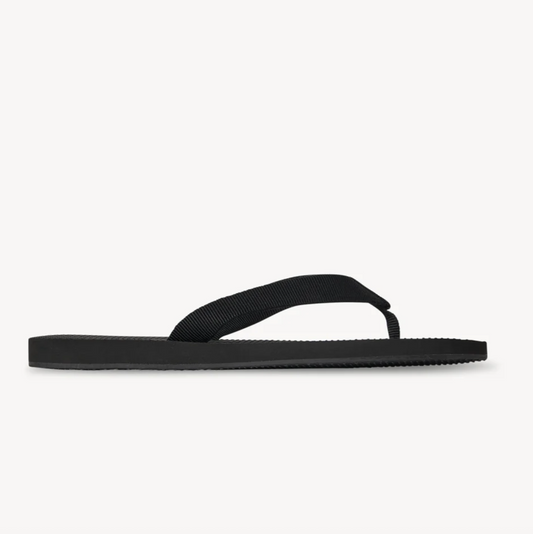 DUNE CLASSIC SANDALS IN RUBBER - BLACK