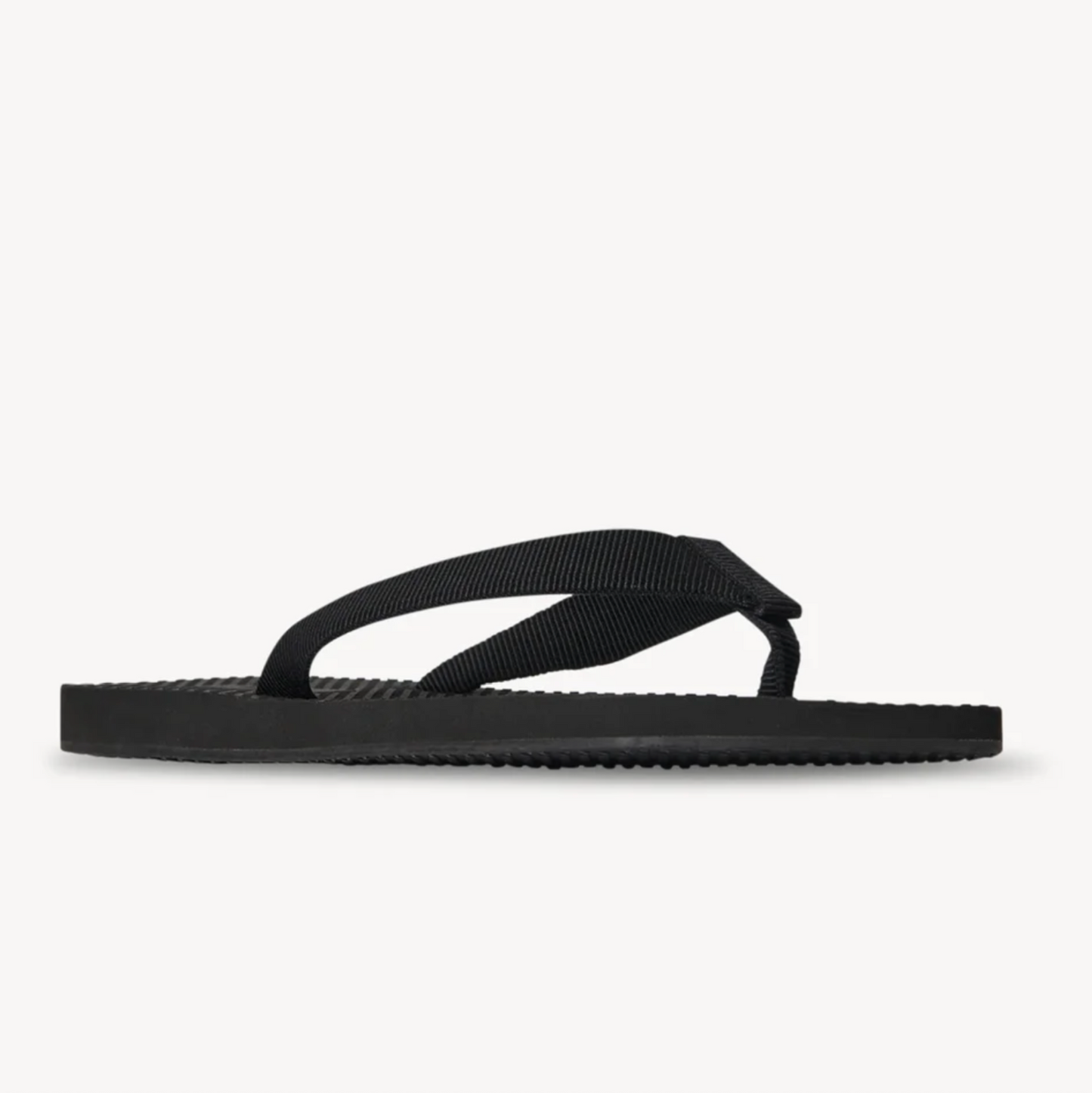 DUNE CLASSIC SANDALS IN RUBBER - BLACK