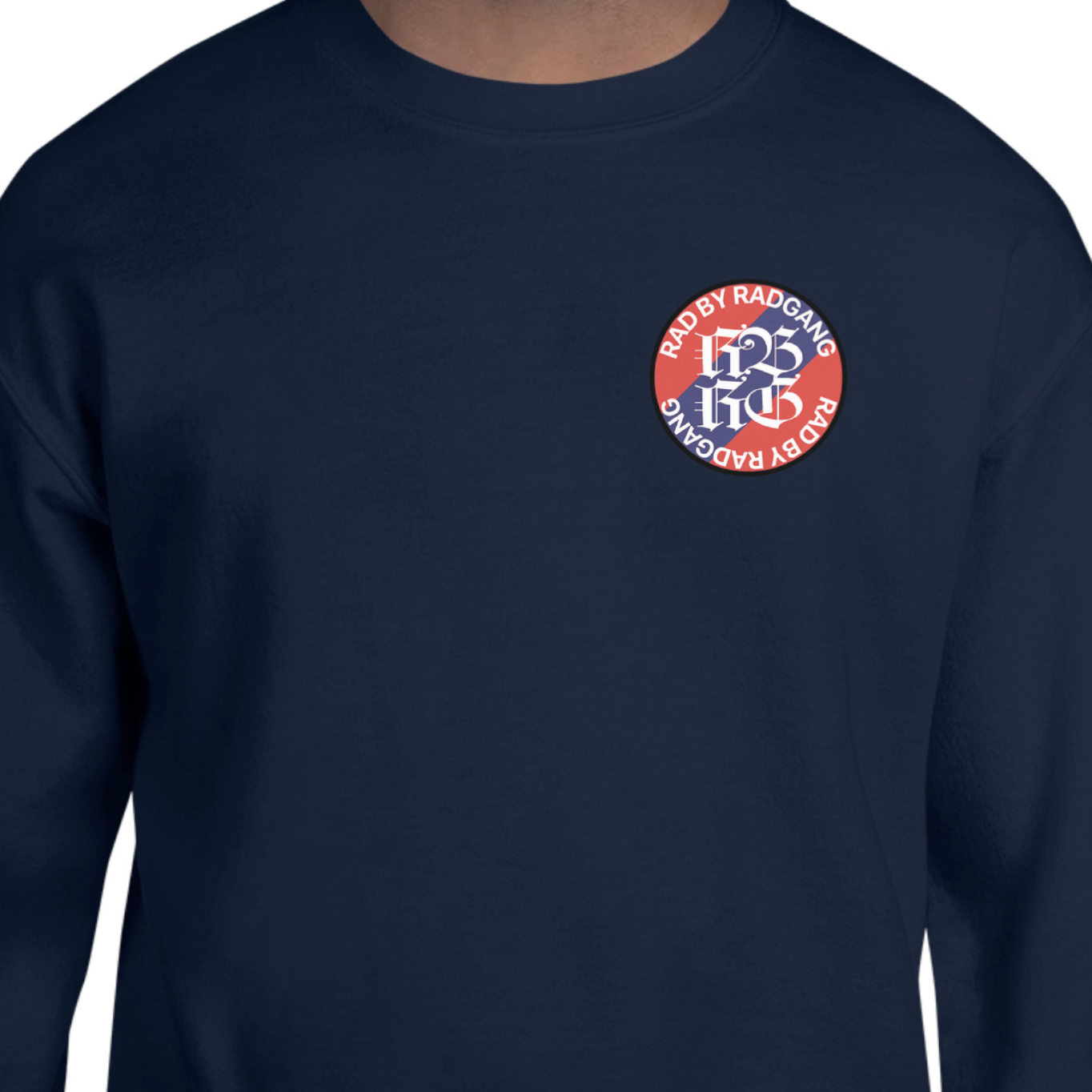 GILDAN DAILY EMBROIDERY LOGO SWEATSHIRT - NAVY – RADPRESENT GILDAN DAILY EMBROIDERY LOGO SWEATSHIRT - NAVY – RADPRESENT