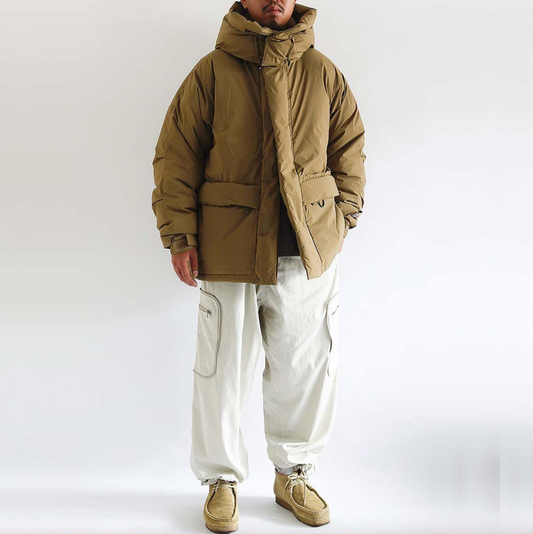 GORE-TEX INFINIUM™ EXPEDITION DOWN JACKET - BEIGE