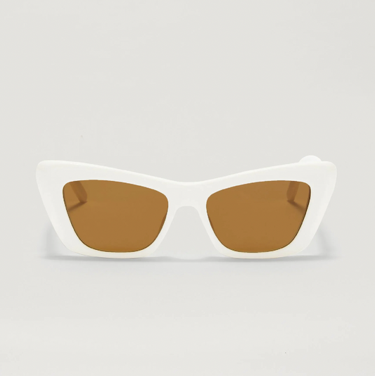HERMOSA SUNGLASSES - WHITE