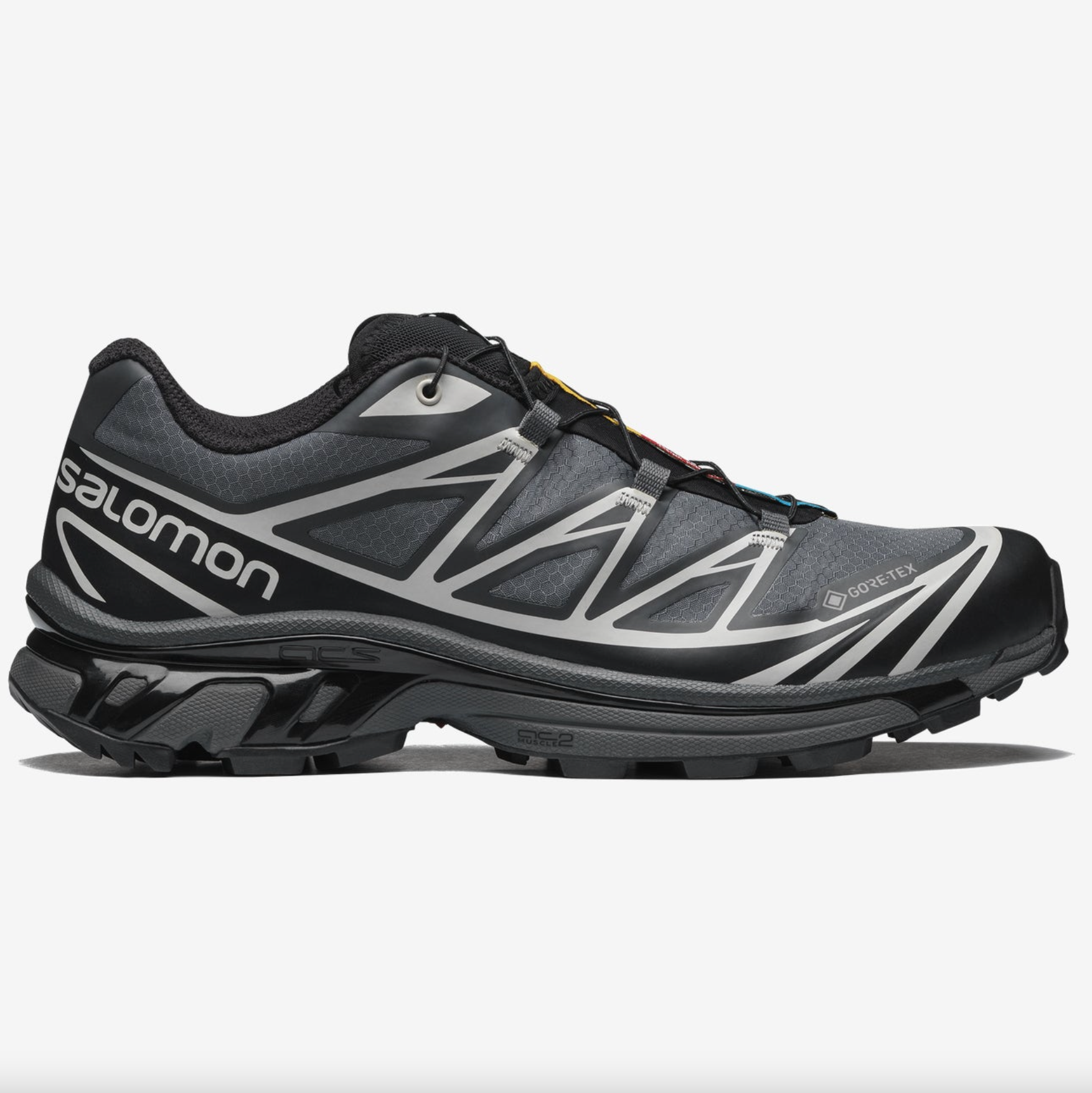 Salomon S/Lab XT-6 GORE-TEX Sneakers | RADPRESENT Men 41 / Black/ Ebony/ Lunar Rock / Textile