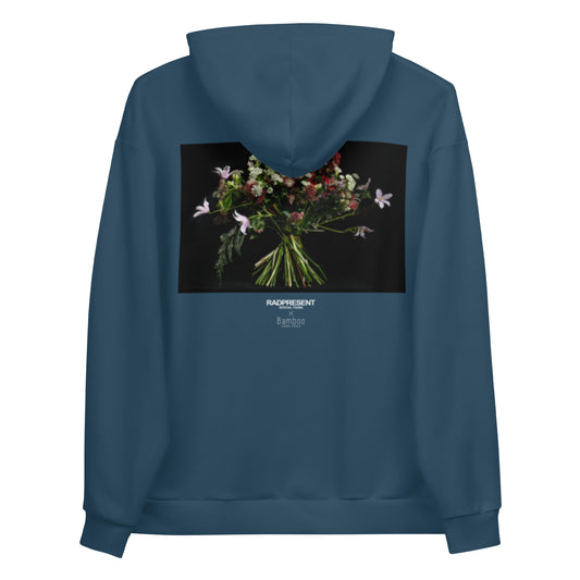 RPST x BFS LOVE LOCK PRINTED HOODIE - CERULEAN BLUE