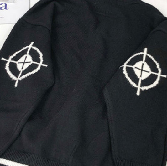 HEAVEN CAN WAIT PULLOVER SWEATSHIRT - BLACK