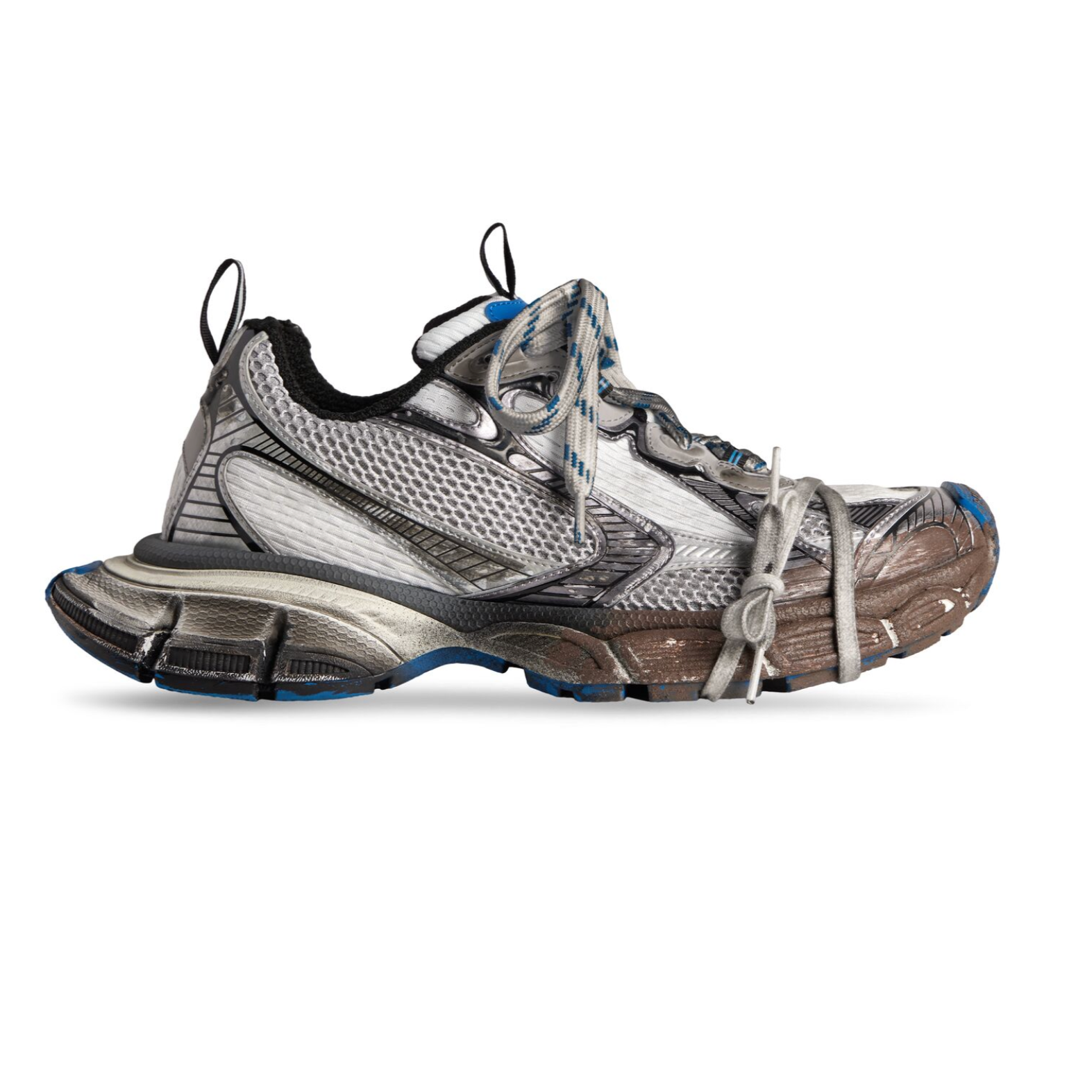 Balenciaga 3XL Sneakers worn-out in dark grey | RADPRESENT