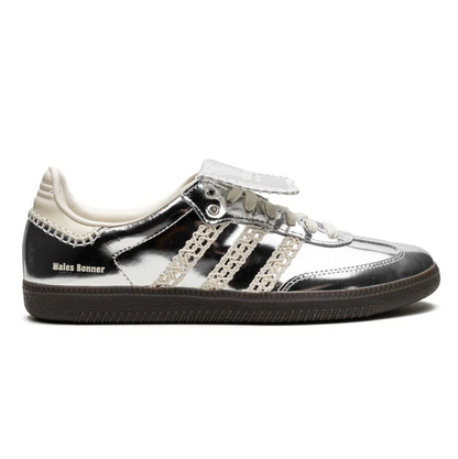 Adidas x Wales Bonner Samba Sneakers in silver RADPRESENT