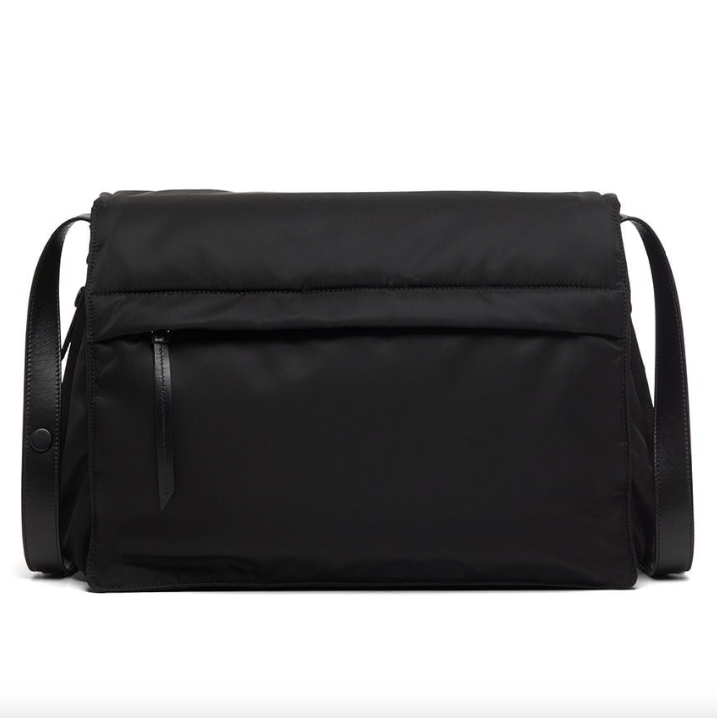 Re-Nylon Medium Padded Tote Bag, Black, One Size