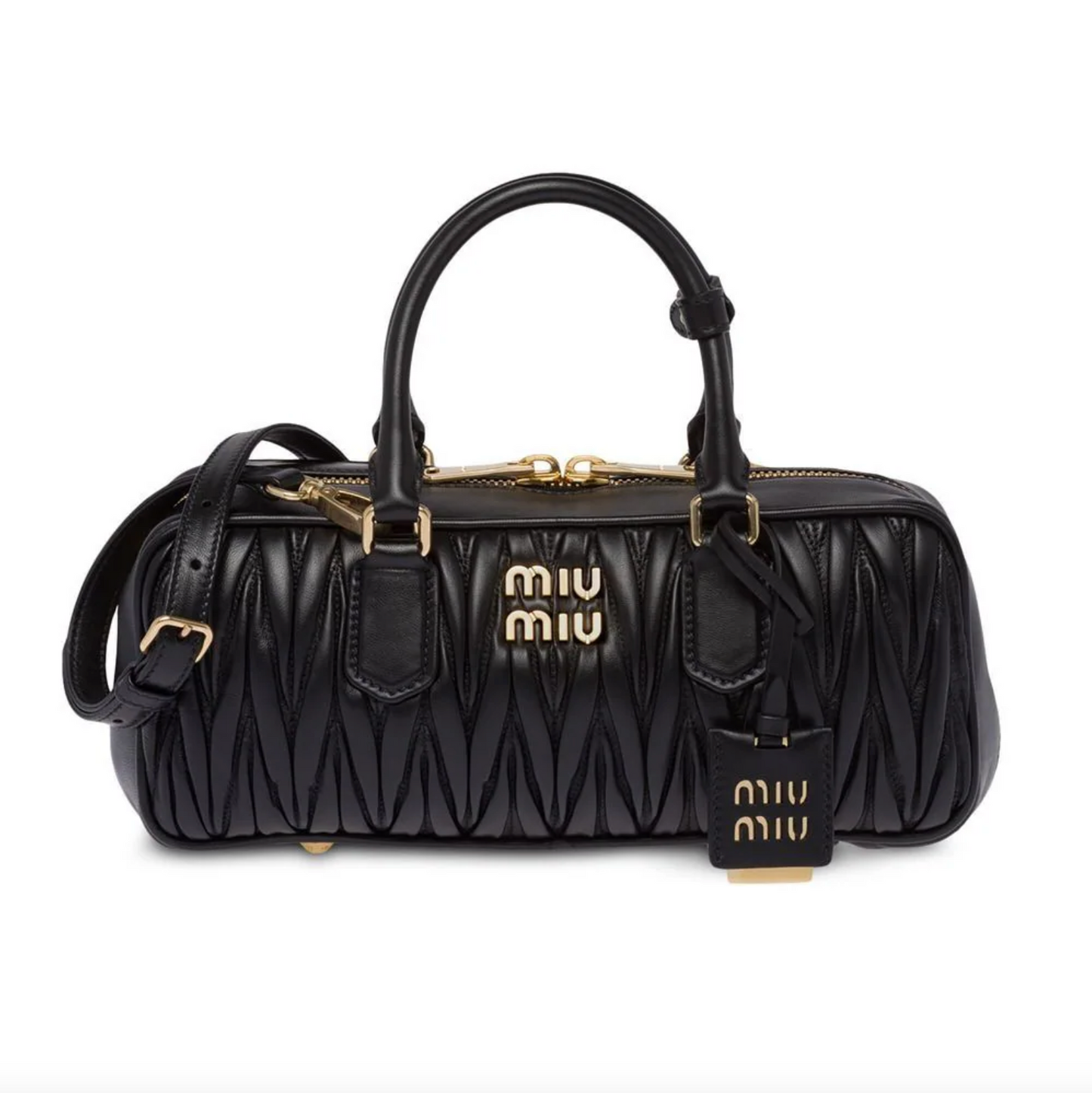 Miu Miu Matelasse Crossbody Bag Designer Bag Collection RADPRESENT