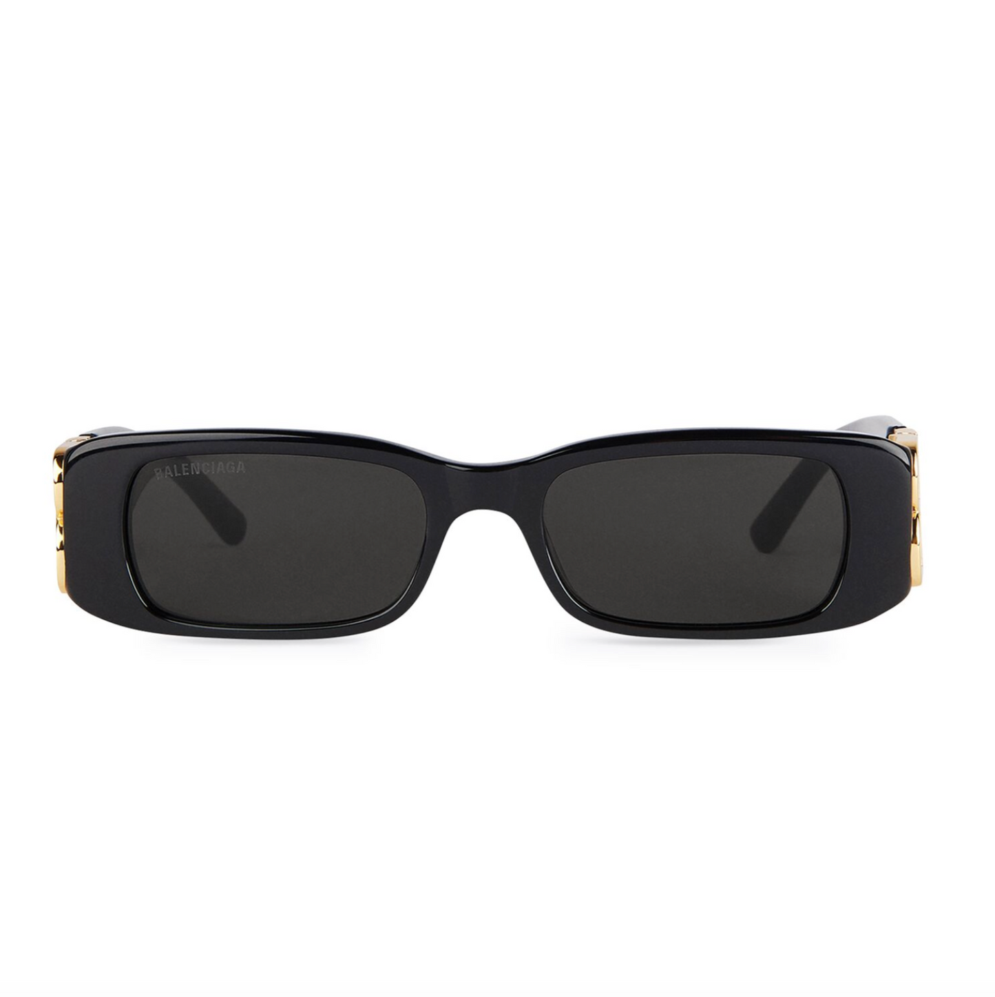 Balenciaga Dynasty Rectangular Sunglasses in black | RADPRESENT Balenciaga Dynasty Rectangular Sunglasses in black | RADPRESENT