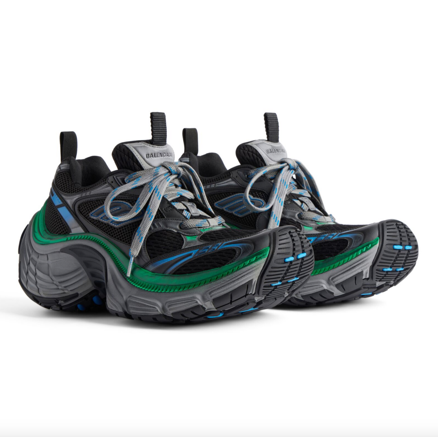 10XL SNEAKERS BLACK GREY BLUE GREEN