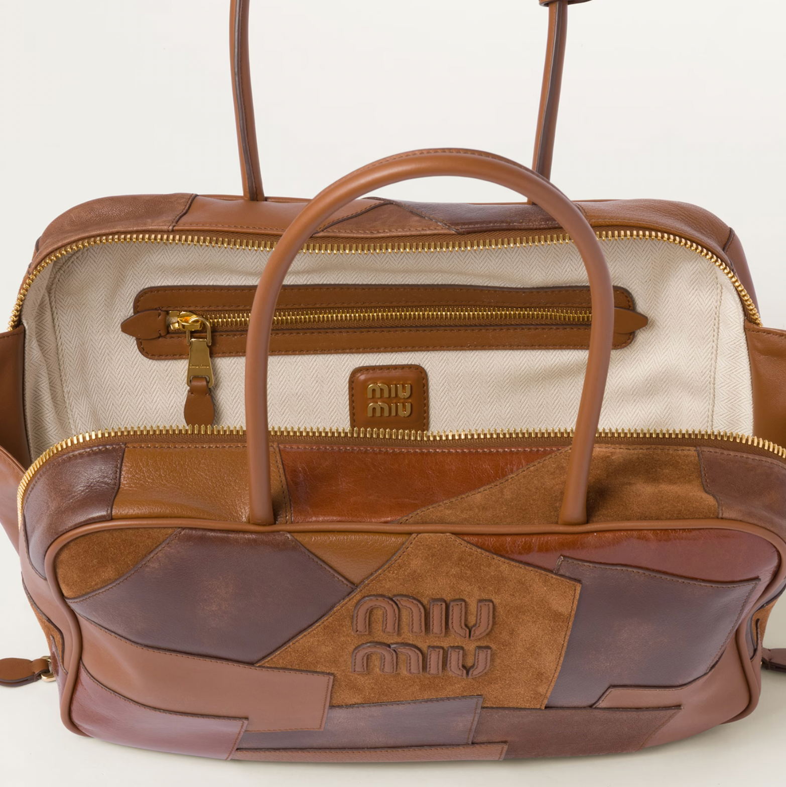 Miu Miu Leather Patchwork Bag | RADPRESENT Miu Miu Leather Patchwork Bag | RADPRESENT