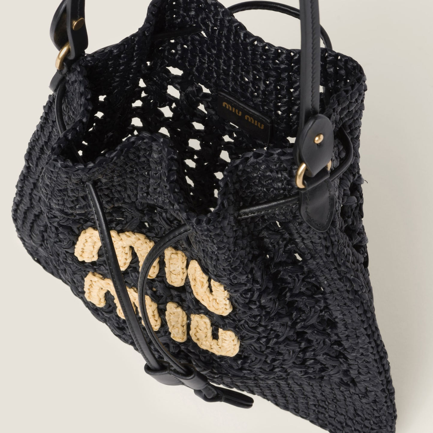 Miu Miu Woven Fabric Mini-Bag | RADPRESENT Miu Miu Woven Fabric Mini-Bag | RADPRESENT