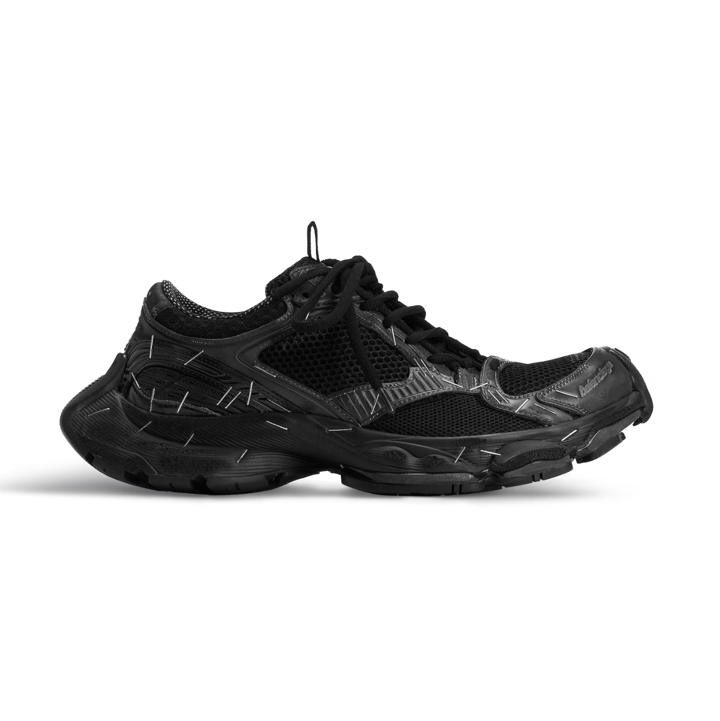 Balenciaga Stapler Tech Sneakers in black | Designer Sneakers