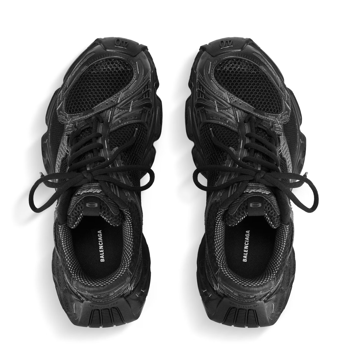 Balenciaga Stapler Tech Sneakers in black | Designer Balenciaga Stapler Tech Sneakers in black | Designer