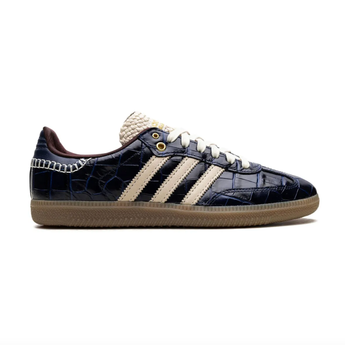 Adidas x Wales Bonner Samba OG Navy Croc Sneakers | RADPRESENT Adidas x Wales Bonner Samba OG Navy Croc Sneakers | RADPRESENT