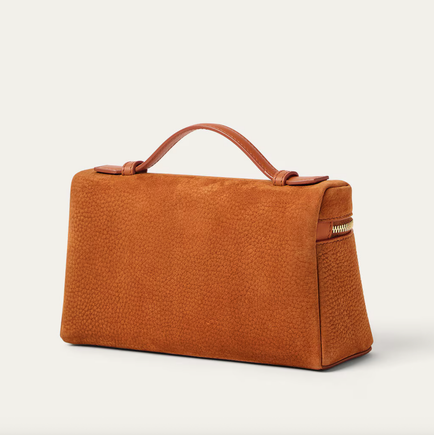 EXTRA POCKET L19 CALFSKIN - BON TON BROWN/ SUN GOLD