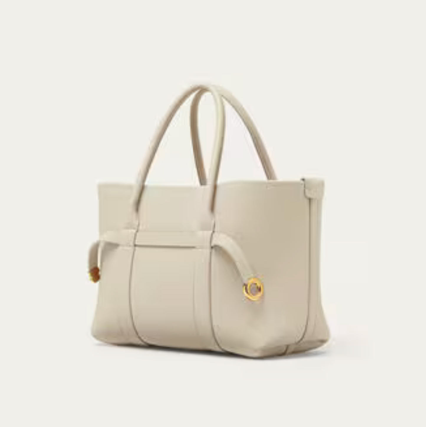 GHIERA SHOPPER SMALL - LIGHT TRAVERTINE