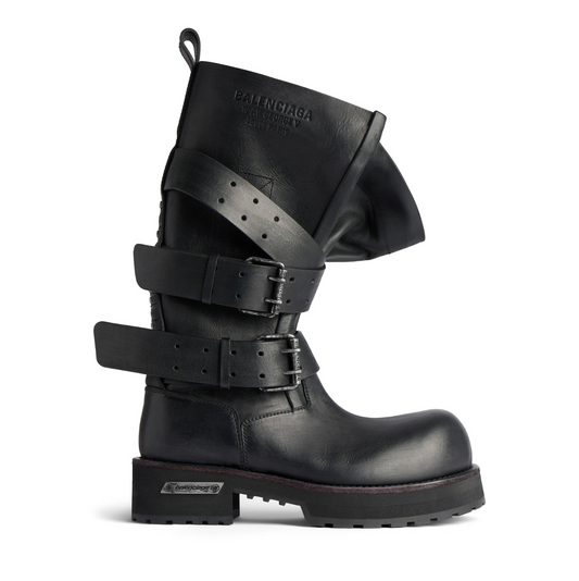 VENOM HIGH BOOTS - BLACK