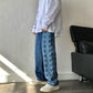 Bandana Printed Split Jeans TikTok Outfits