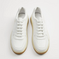 PANELLED LACE-UP SB SNEAKERS - WHITE