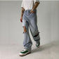 STRAIGHT LEG LOOSE FIT JEANS