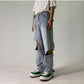 STRAIGHT LEG LOOSE FIT JEANS