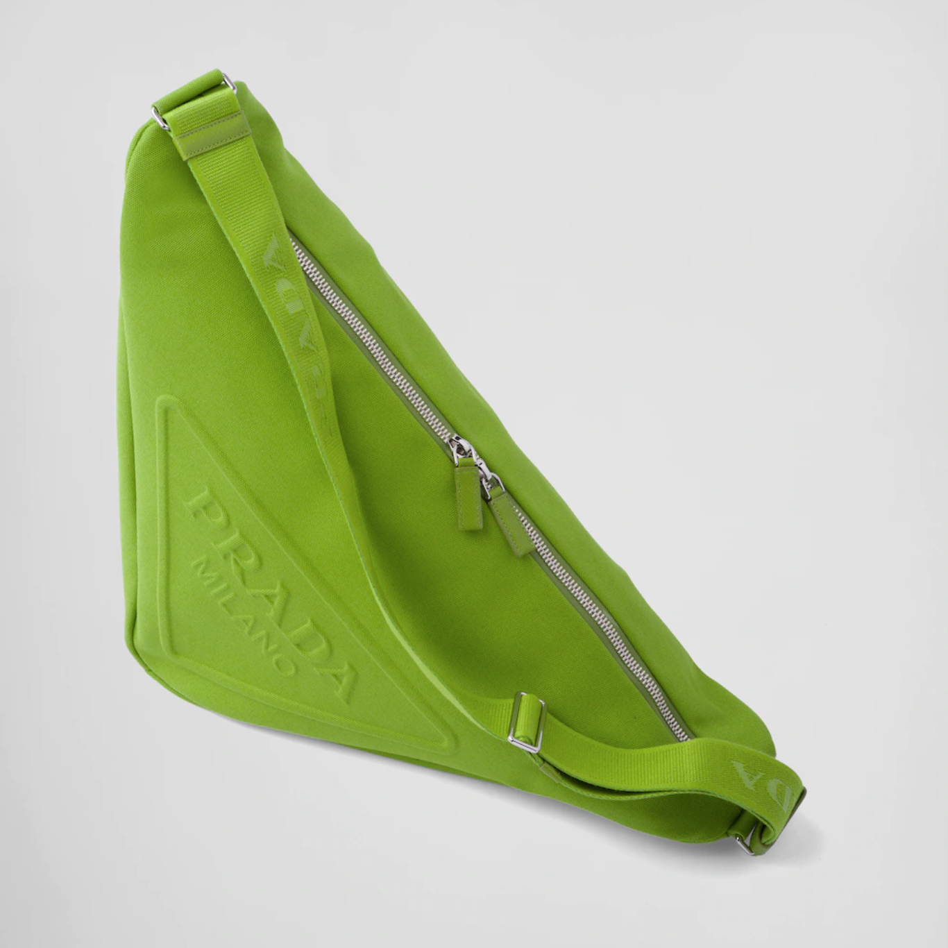 Prada Canvas Triangle Shoulder Bag | RADPRESENT Prada Canvas Triangle Shoulder Bag | RADPRESENT