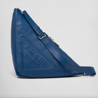 Prada nylon bag blue hot sale