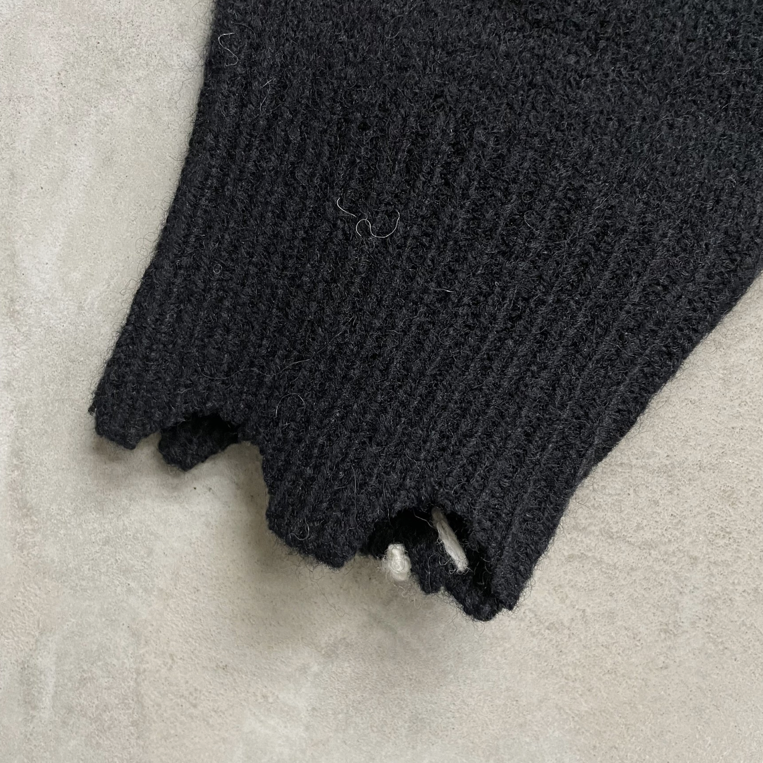 RELAXED FIT 'CLF' KNIT SWEATER