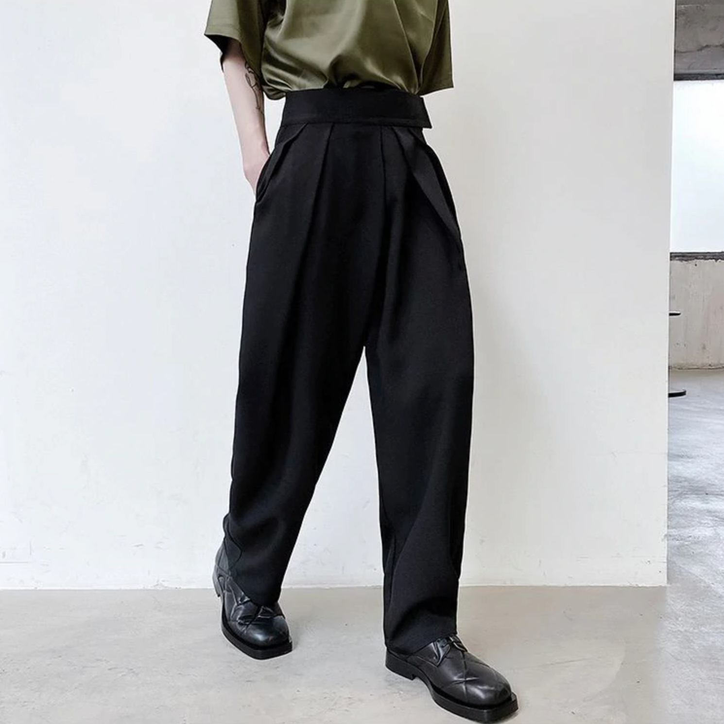 Pleated Pants Collection for Men
