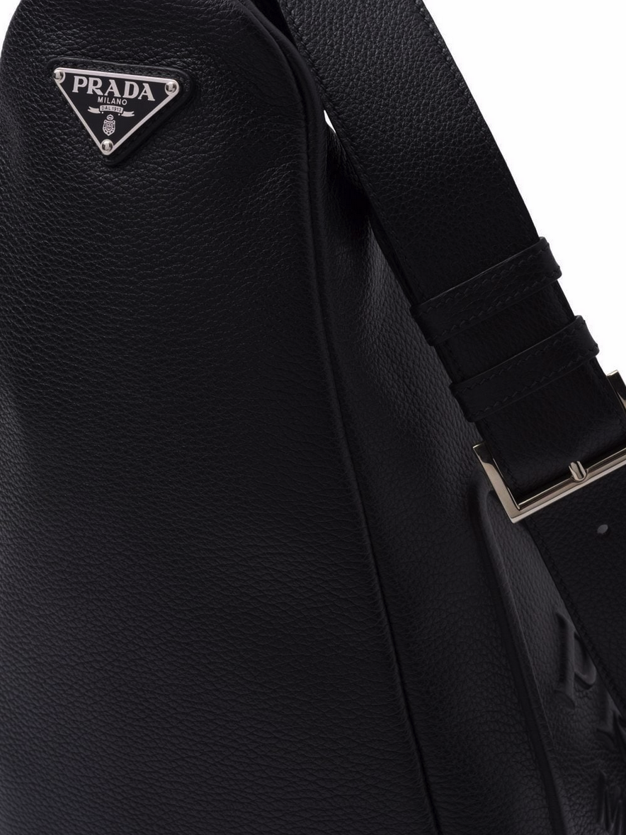 Prada Leather Triangle Shoulder Bag | RADPRESENT Prada Leather Triangle Shoulder Bag | RADPRESENT