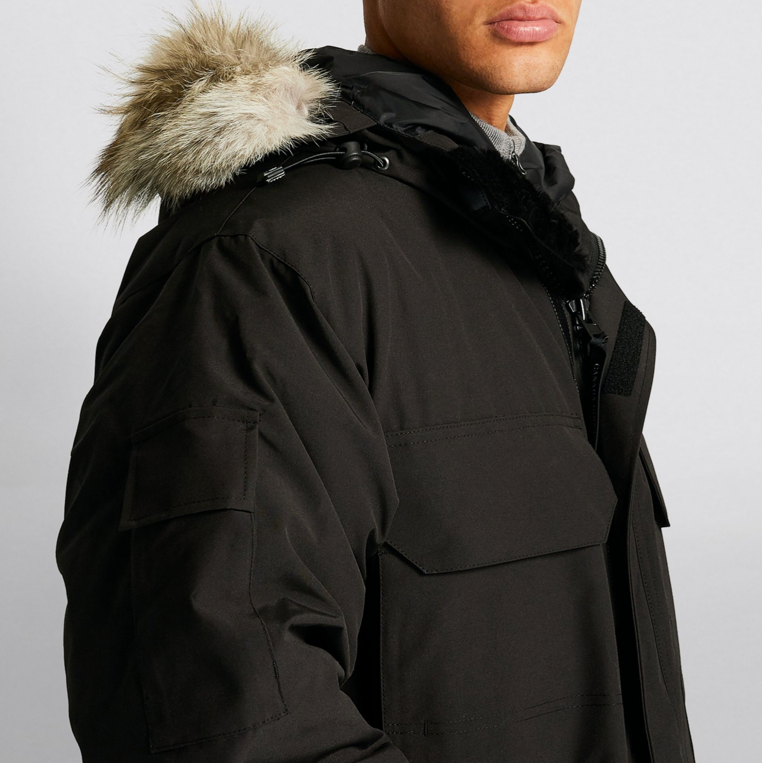 Canada Goose Expedition Padded Parka in black Down Jacket RADPRESENT