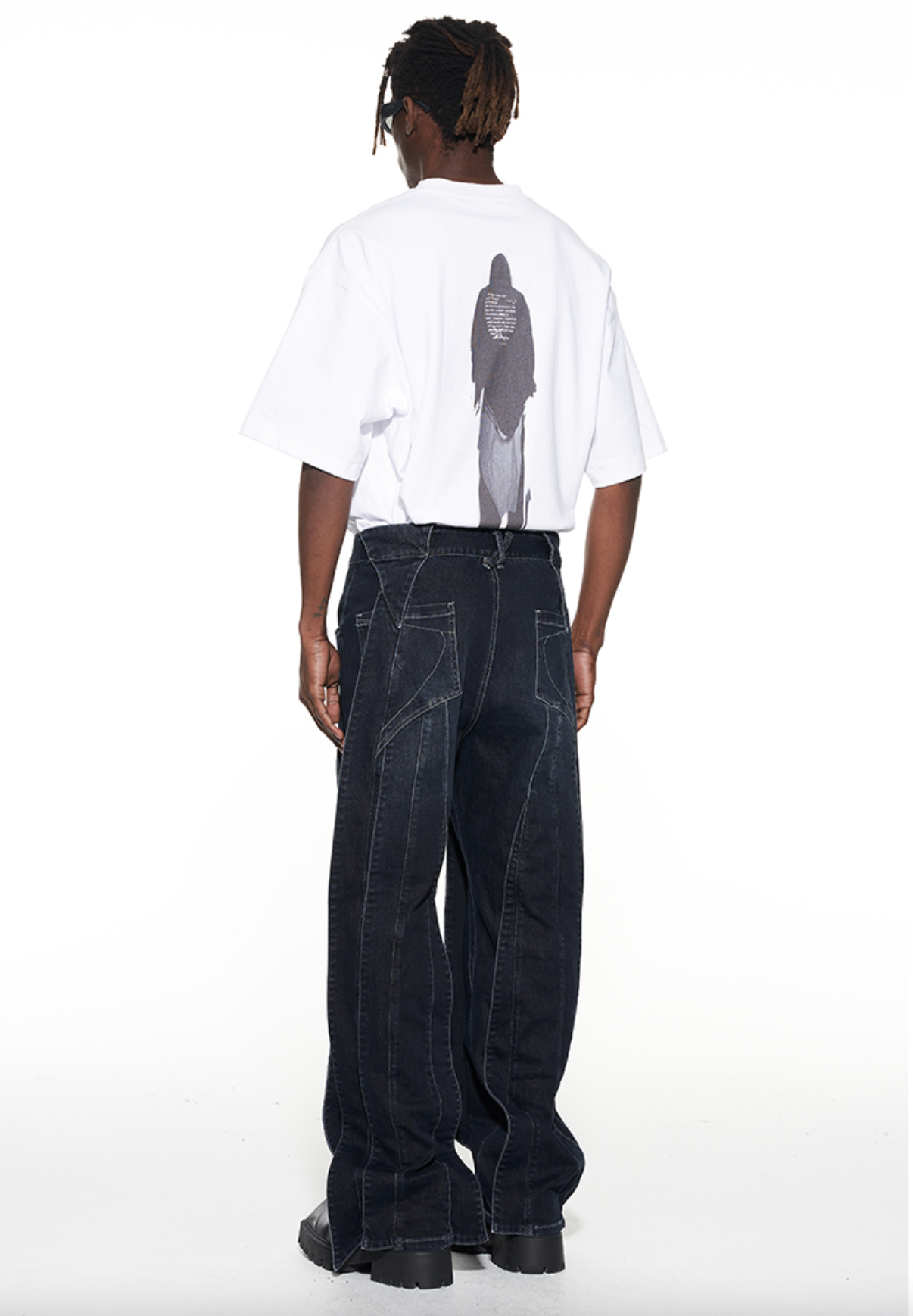 Denim Jeans Pants Streetwear, Baggy Jeans Men Streetwear