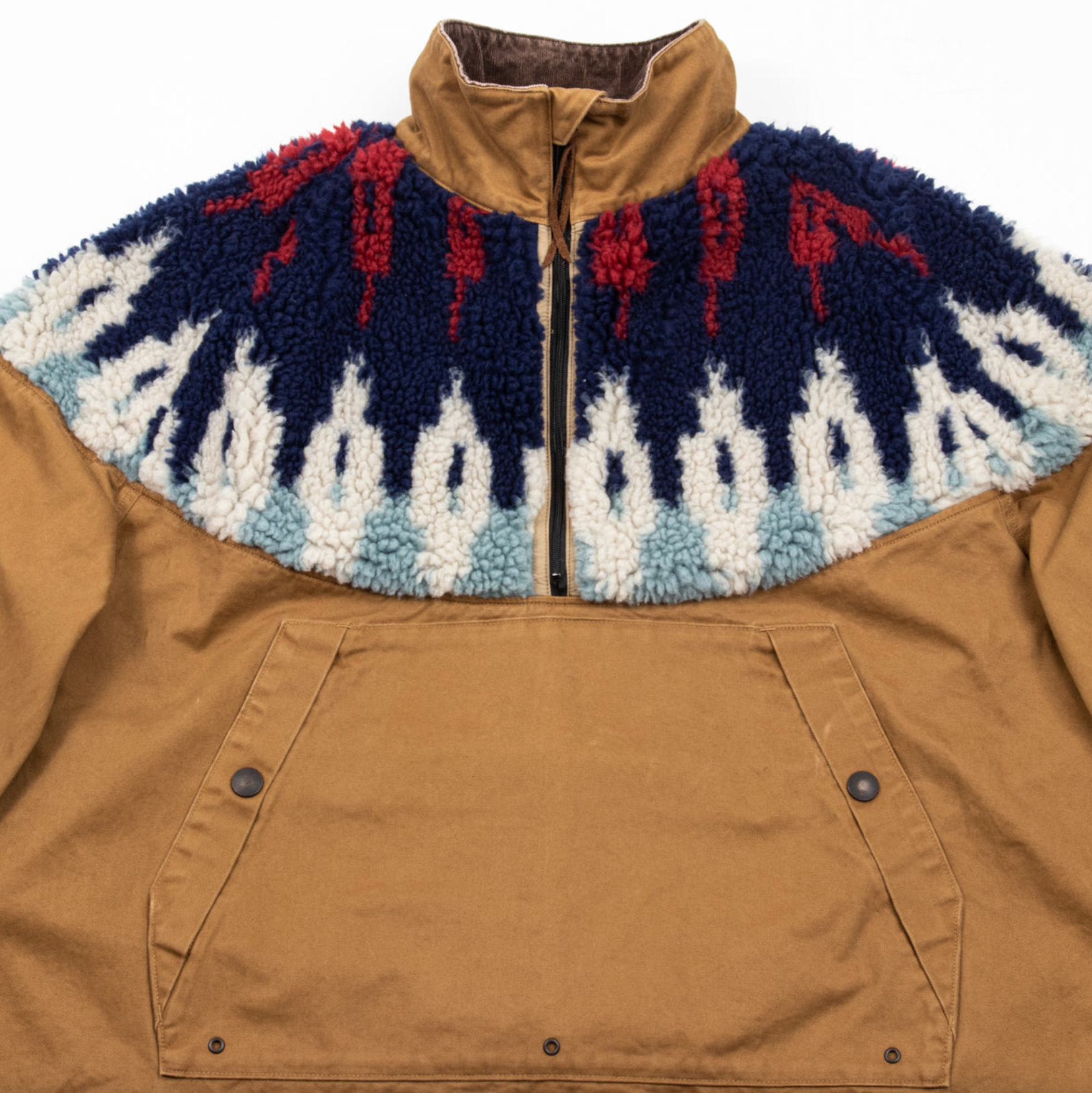 Chino x Boa Fleece Nordic Anorak | Hype Streetwear - RADPRESENT Chino x Boa Fleece Nordic Anorak | Hype Streetwear - RADPRESENT
