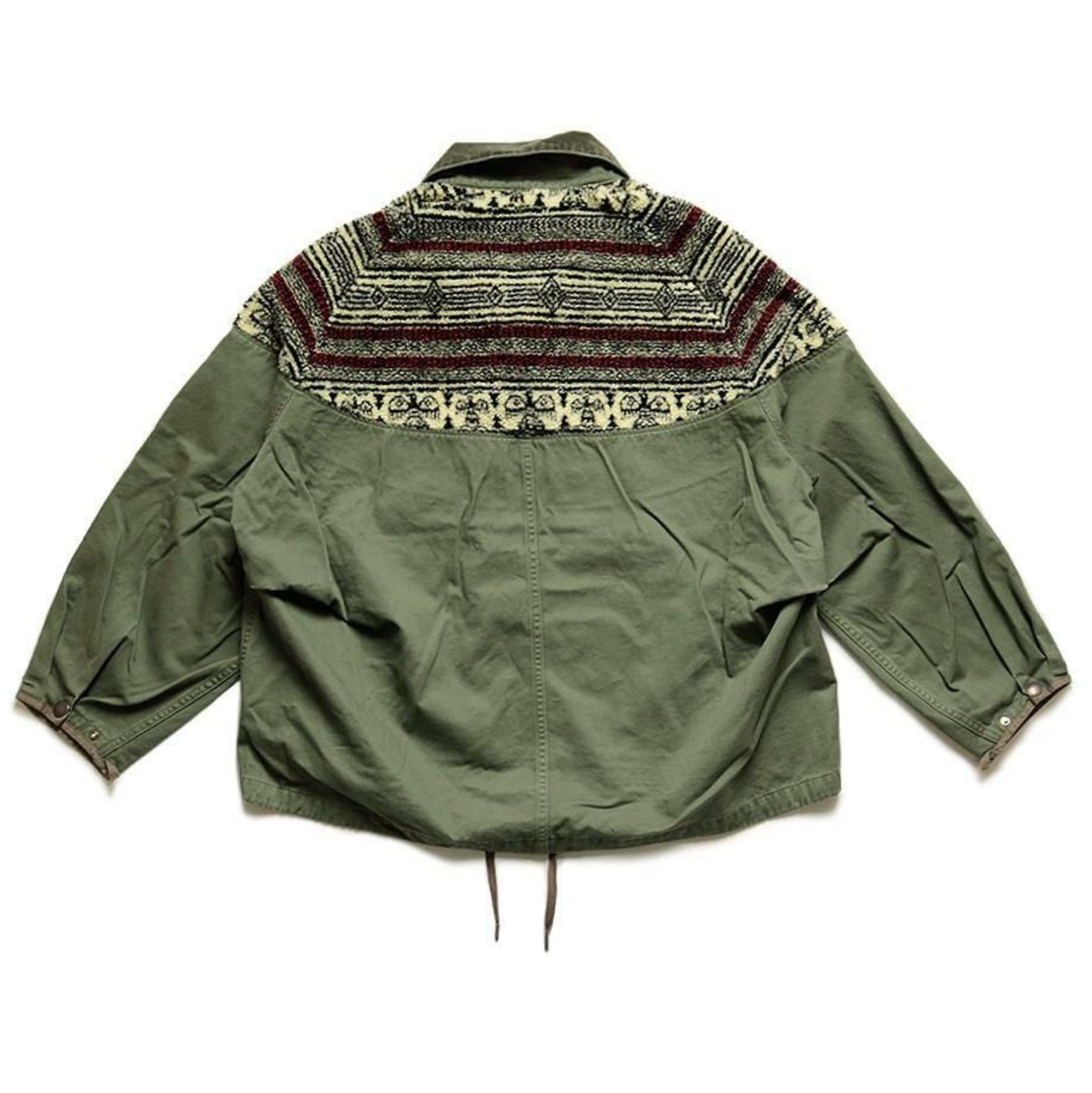 Chino x Boa Fleece Nordic Anorak Jacket | Hype Streetwear Chino x Boa Fleece Nordic Anorak Jacket | Hype Streetwear