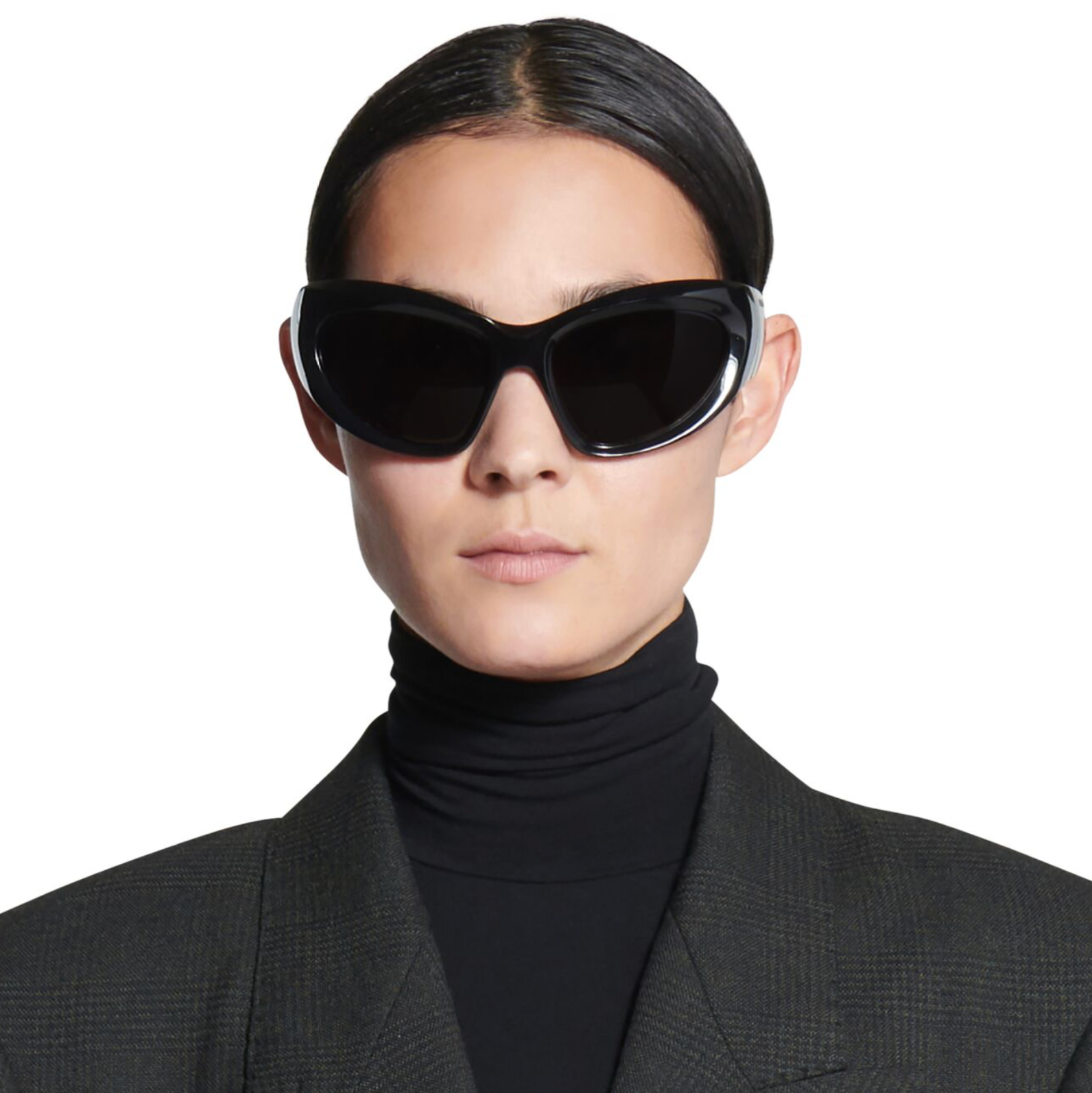 BB0228S CAT-EYE SUNGLASSES BLACK - Main Image