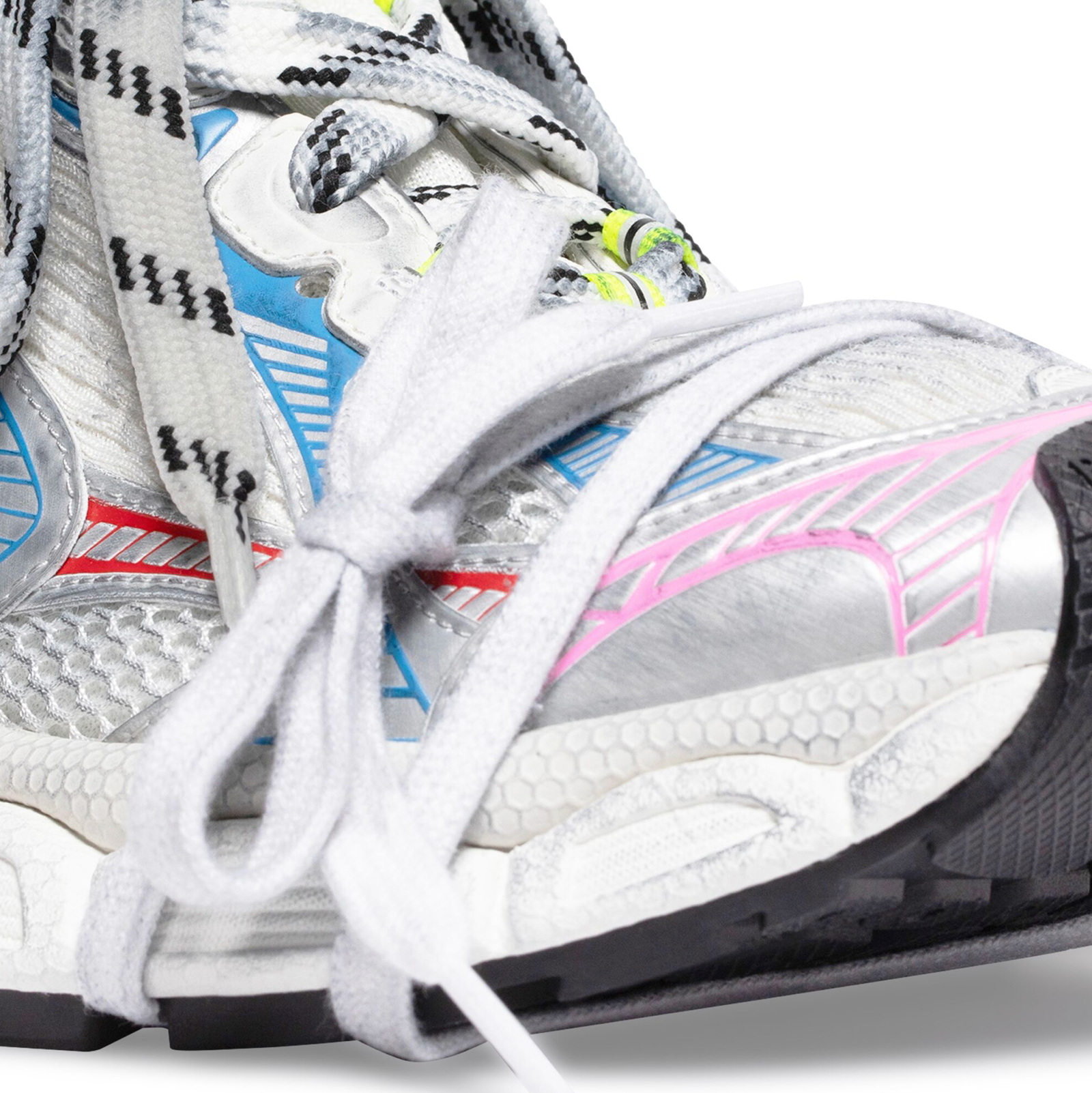 3XL SNEAKERS WHITE RED BLUE