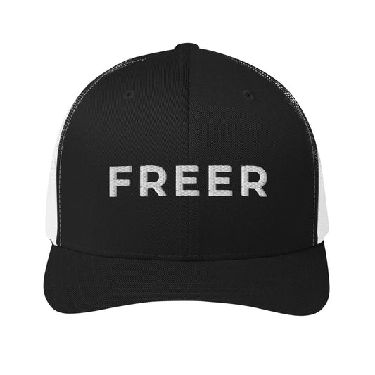 FREER TRUCKER CAP - BLACK