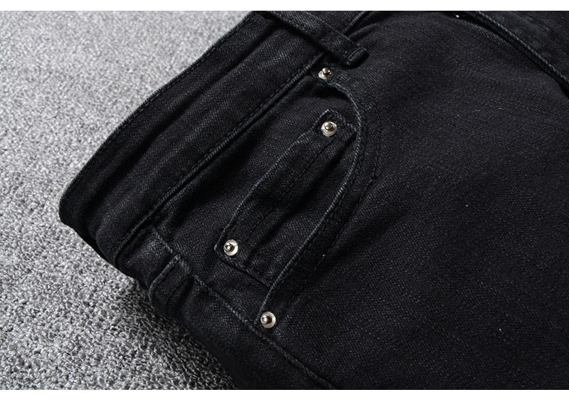 Share 264+ black denim pants mens